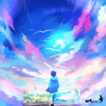 Letters in the sky